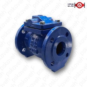 شیر یکطرفه فلنجدار PN16 دریچه چدنی لولایی چدنی وگ ایران بی همتا