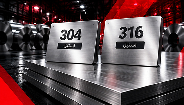 مقایسه ورق استیل 304 و 316 از نظر کاربرد و مقاومت به خوردگی